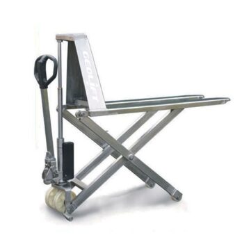 Geolift SLP10SS Stainless Steel Scissor Lift Pallet Truck 1.0 Ton