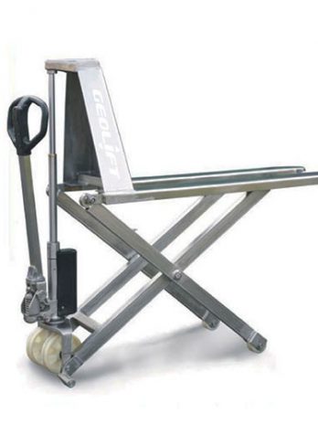GeoLift SLP10SS Stainless Steel Scissor Lift Pallet Truck 1.0 Ton
