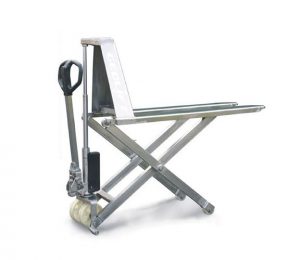 GeoLift SLP15SS Stainless Steel Scissor Lift Pallet Truck 1.5 Ton