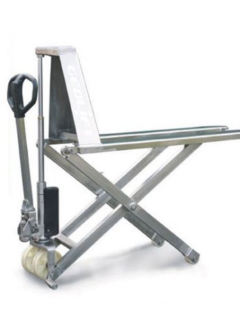GeoLift SLP15SS Stainless Steel Scissor Lift Pallet Truck 1.5 Ton
