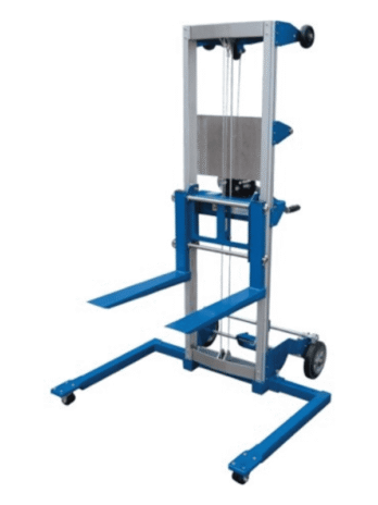 Asw1825 aluminium straddle legs stacker