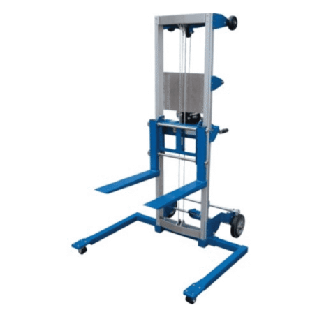 Asw1825 aluminium straddle legs stacker